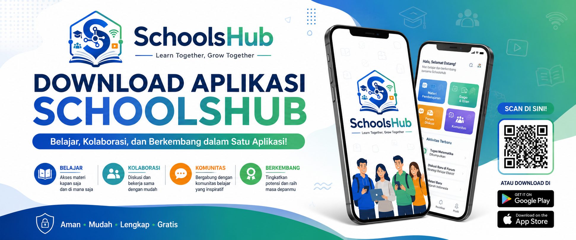 Download Aplikasi SchoolsHub Android